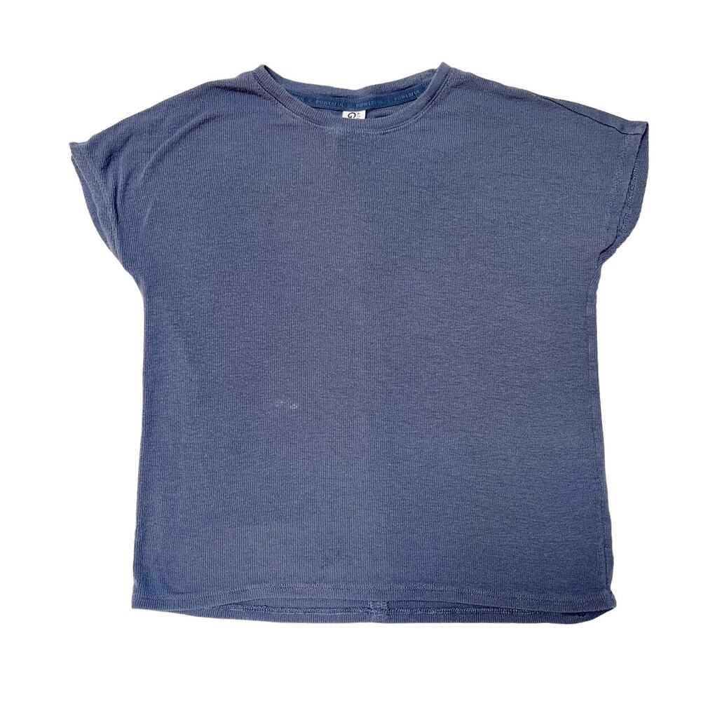 Athleta Girl Basic Ribbed Tee Size 8/10